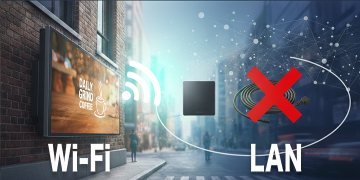 LAN工事→Wi-Fiモデルへ