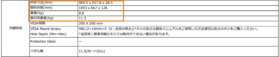 仕様書のここを確認！